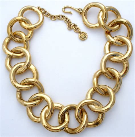 givenchy heavy chain link necklace|More.